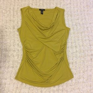 👚 Alfani green sleeveless blouse